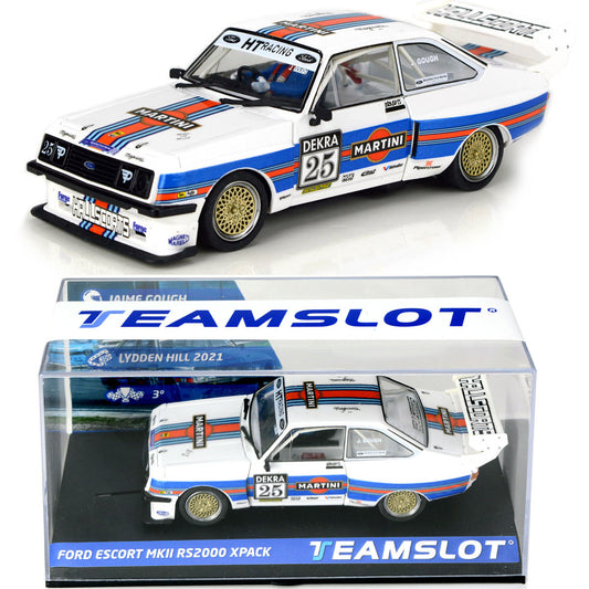 Teamslot Ford Escort MKII RS2000 X-Pack Martini Team 1/32 Slot Car 13004