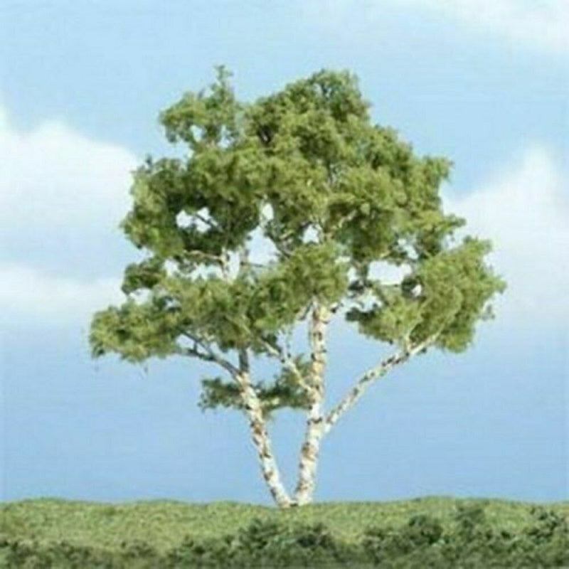 Woodland Scenics TR1601 New 2024 ~ Premium Birch Tree With Bark 4"