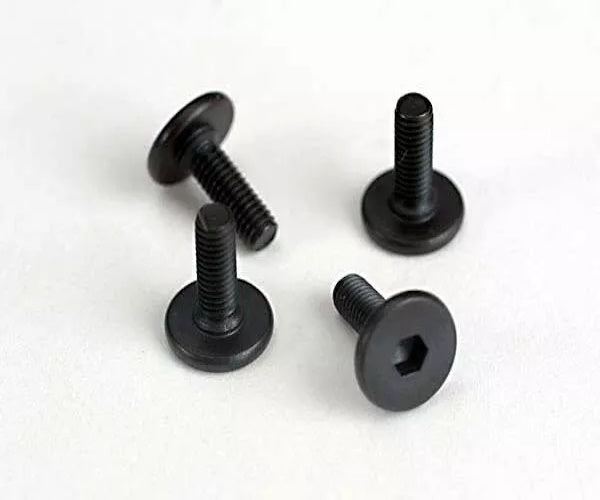 Traxxas 4859 Flat Head Hex Engine Mount Screws (4) T-Maxx Rustler Stampede