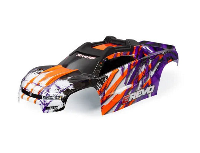 Traxxas 8611T E-Revo Body Purple w/ Decal E-Revo 2.0 VXL