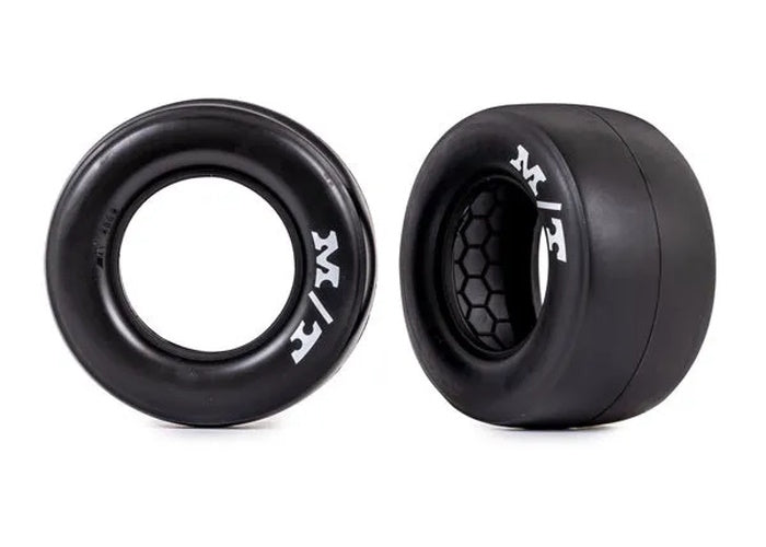 Traxxas TRA9471R - Mickey Thompson ET Drag Slicks, Rear, Sticky Compound (2) - PowerHobby