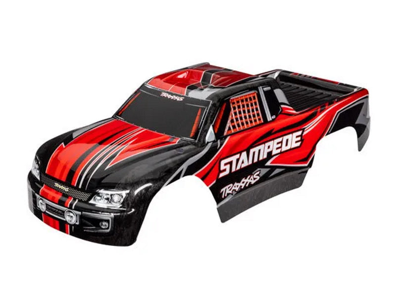 Traxxas 3651 Stampede & Stampede VXL Body - Painted Red