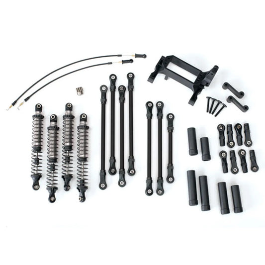 Traxxas 8140 TRX-4 Long Arm Lift Kit Complete Black