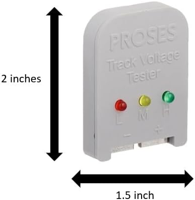 Bachmann Proses Train Track Voltage Tester N, HO, OO BAC39012 VT-001