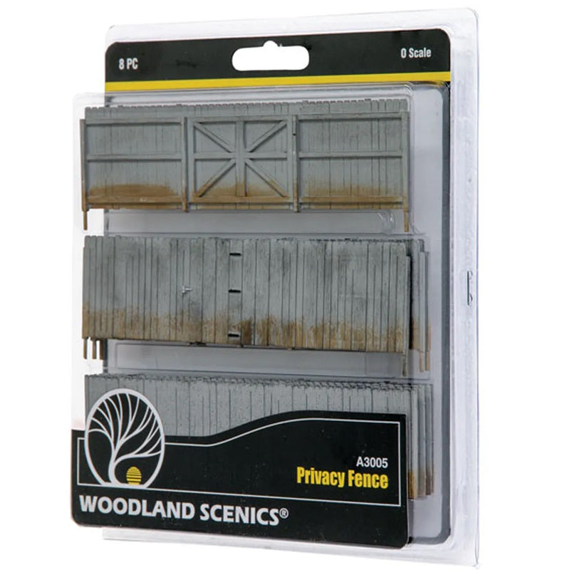 Woodland Scenics A3005 Privacy Fence O Scale NEW - PowerHobby