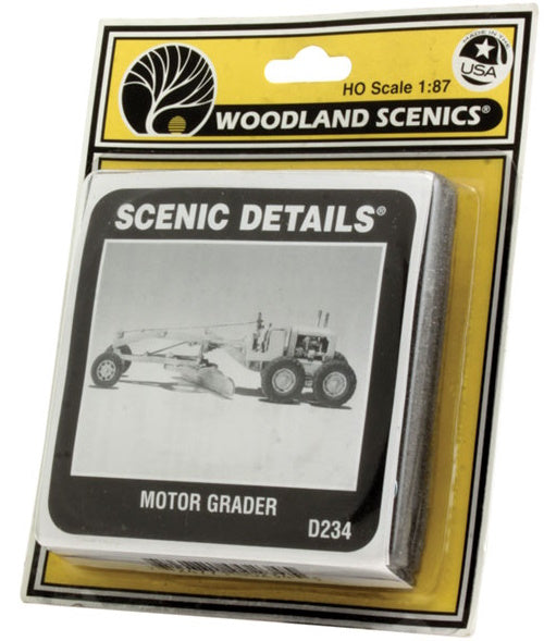 Woodland Scenics D234 Motor Grader - HO Scale Kit - PowerHobby