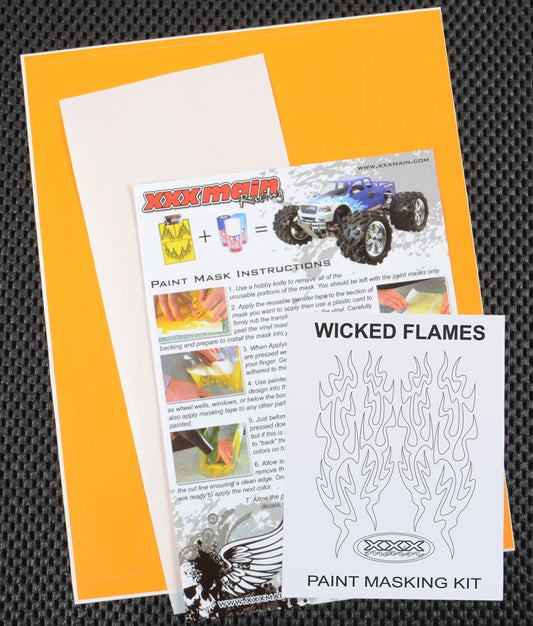 XXX Main 037L Wicked Flames Paint Mask