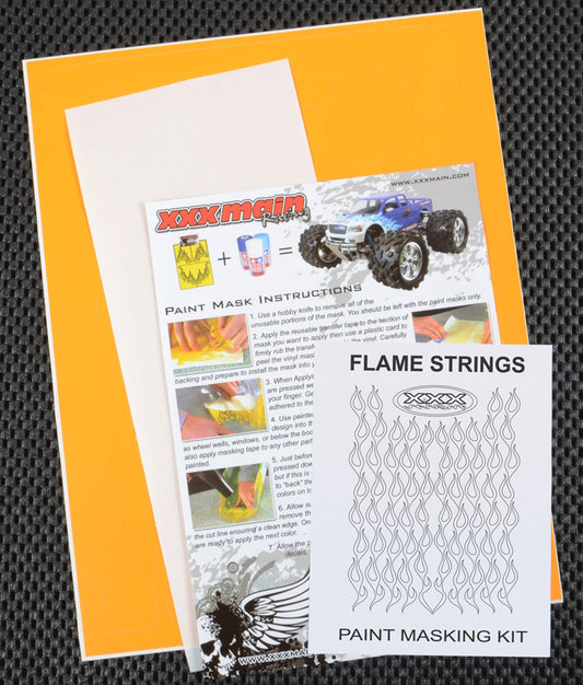 XXX Main 044L Flame Strings Paint Mask