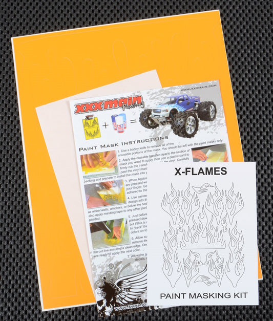 XXX Main 062L X-Flames Paint Mask