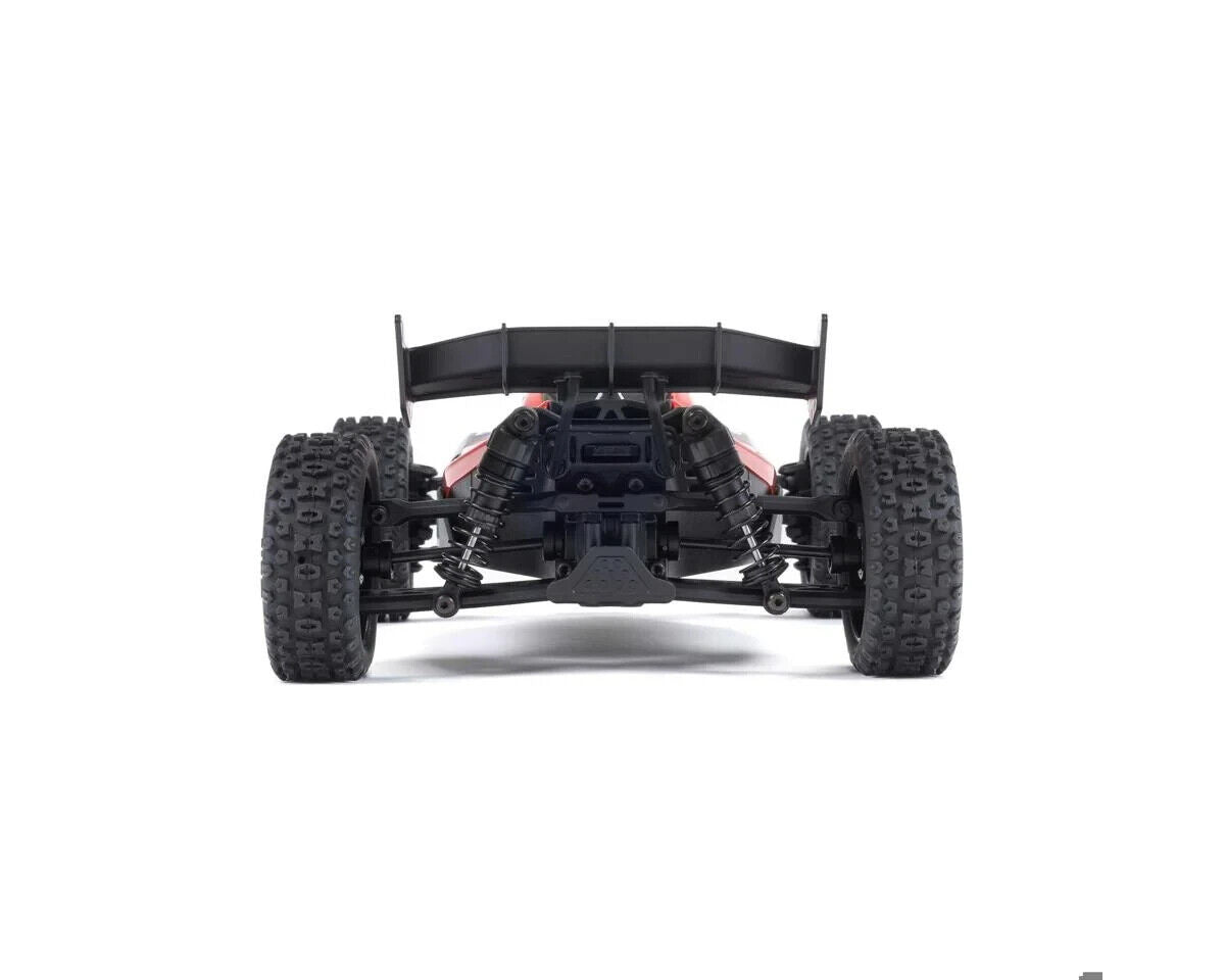 Arrma ARA2106T2 Typhon Grom MEGA 4WD 380 Brushed 1/18 Buggy RTR Red/White.