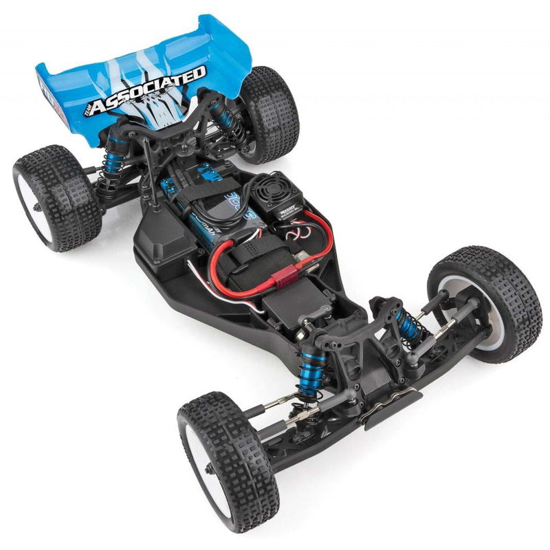 Team Associated ASC90031 RB10 RTR 1/10 Electric 2WD Brushless Buggy (Blue).