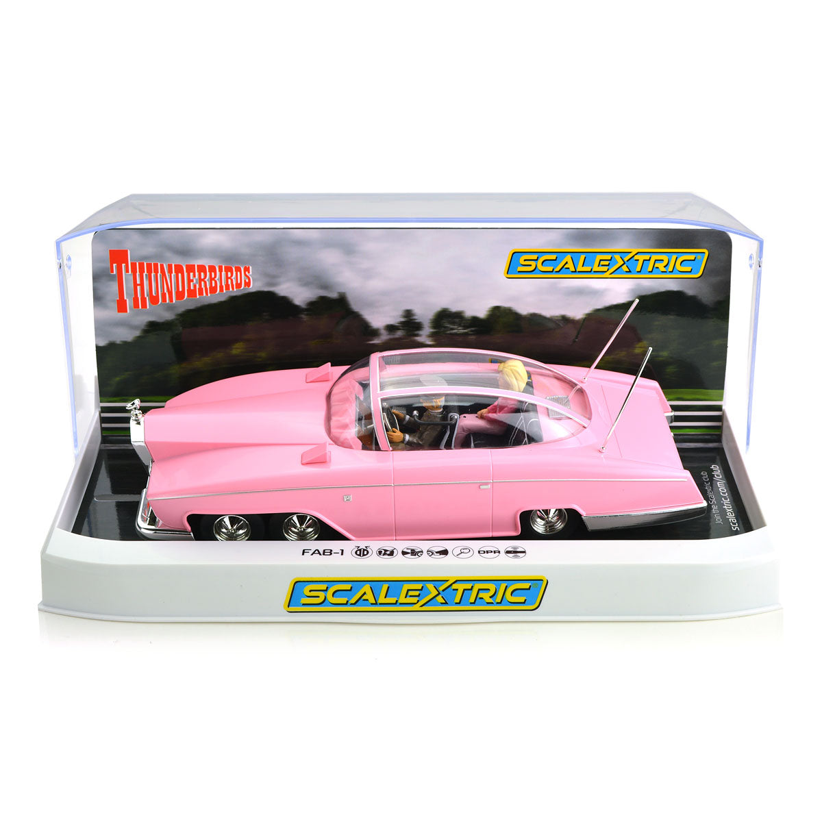 Scalextric Thunderbirds FAB-1 1/32 Slot Car C4479 DPR for SCX Carrera