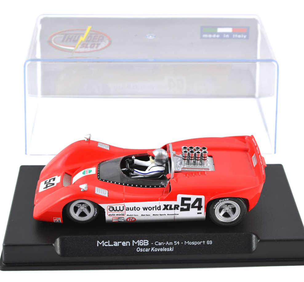 Thunderslot McLaren M8B Can-Am Oscor Kovaleski 1969 Thunder 1/32 Slot Car CA00304