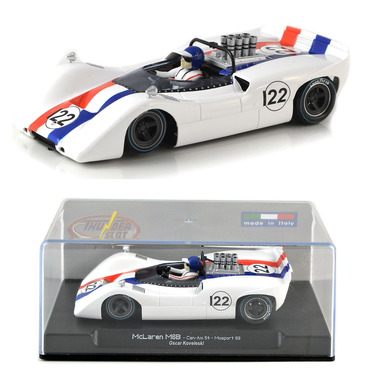 Thunderslot McLaren M6B Can-Am Thunder 1/32 Slot Car CA00305