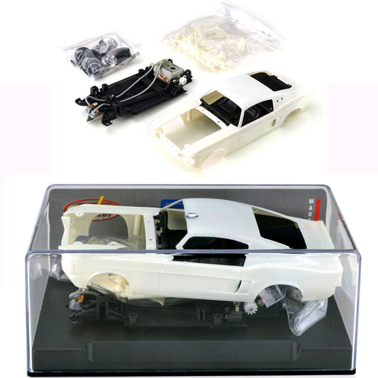 ThunderSlot 1967 Ford Shelby Mustang GT350 White Kit Thunder 1/32 Slot Car