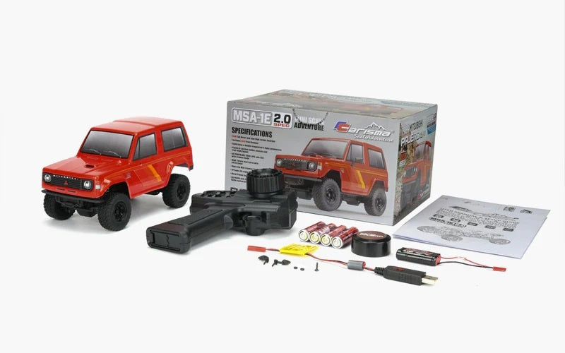 Carisma 85668 MSA-1E 2.0 Mitsubishi Pajero XL-W 1/24 4WD RTR Crawler