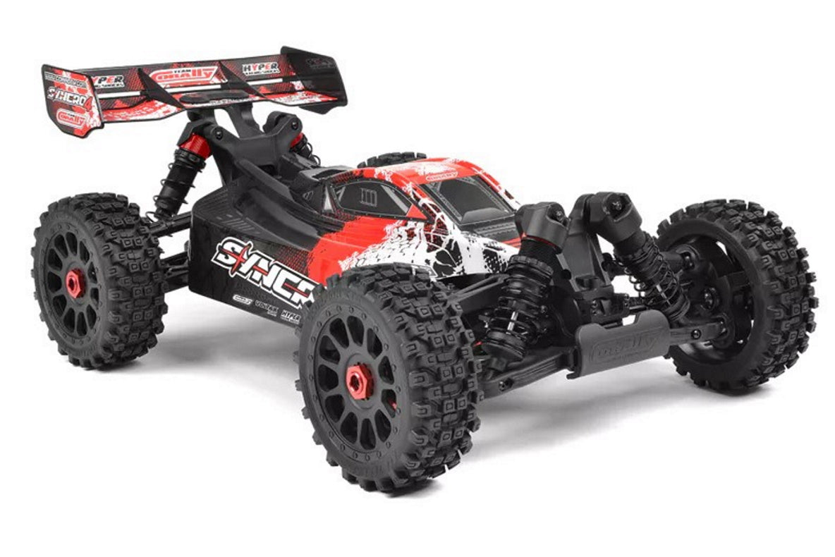 Team Corally COR00287-R Syncro-4 1/8 Scale 4S Brushless Off Road Buggy RTR Red