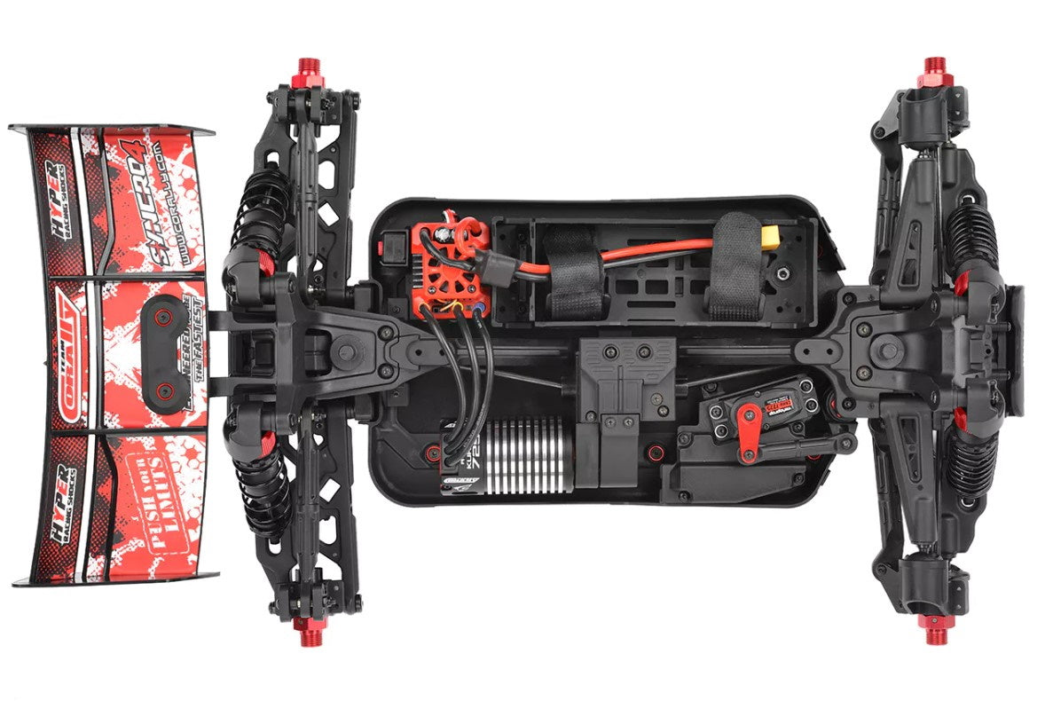 Team Corally COR00287-O Syncro-4 1/8 4S Brushless Off Road Buggy, RTR, Orange