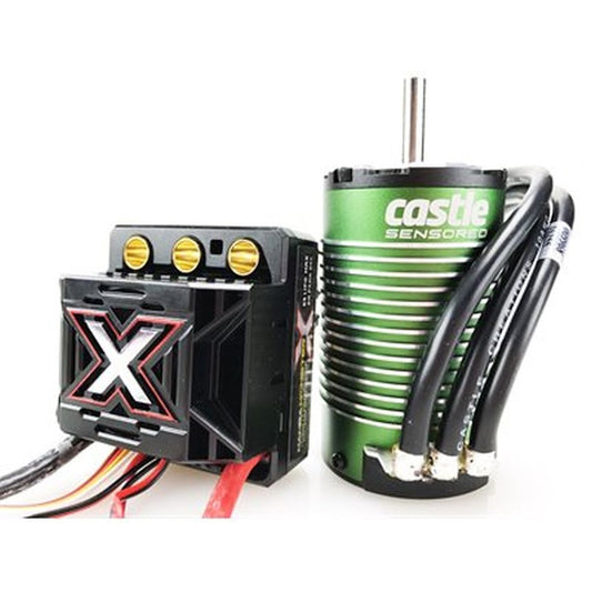 Castle Creation Monster X 25.2V ESC,8A Peak BEC w/ 1515-2200kV V2 Sensored Motor