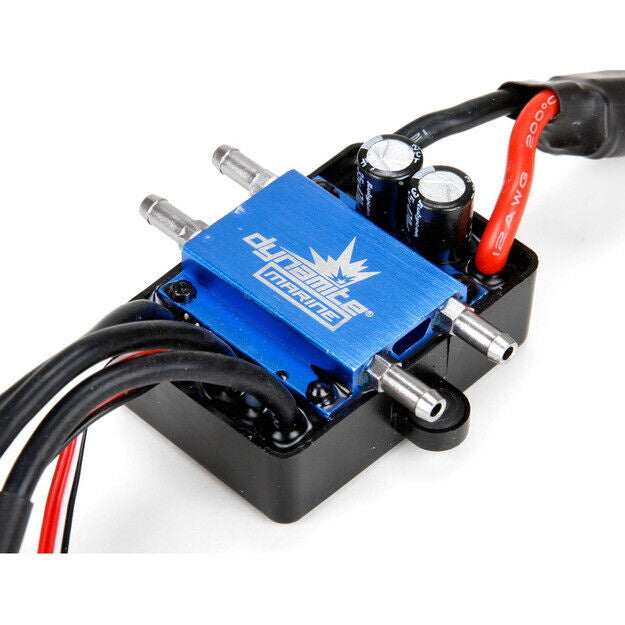 Dynamite DYNM3876 120A BL Marine ESC 2-6S Single Connector - PowerHobby