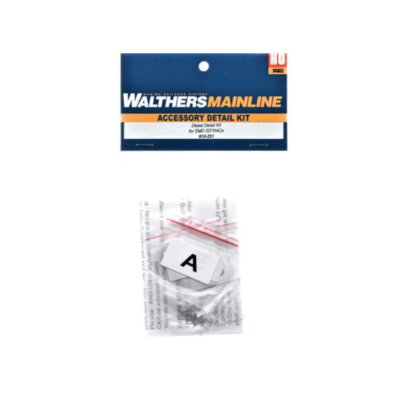 Walthers HO Scale MainLine 910-251 EMD SD70ACe Diesel Detail Kit