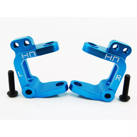 Hot Racing HRAECT1906 Aluminum Caster Blocks Blue ECX 2 Wheel Drive