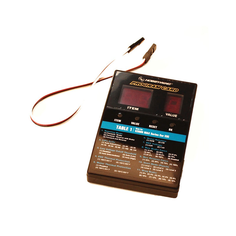 Hobbywing HWI30501003 LED Program Card