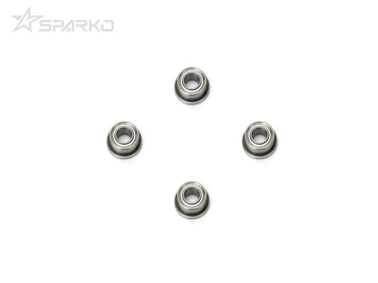 Sparko F8 Flange Ball Bearing 3x6x2.5mm (4pcs)