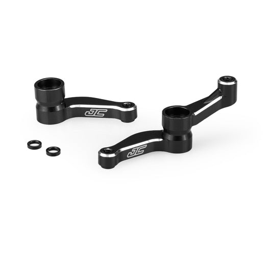 Jconcepts Aluminum Steering Bellcranks Associated DR10 / SR10 / RB10 Black