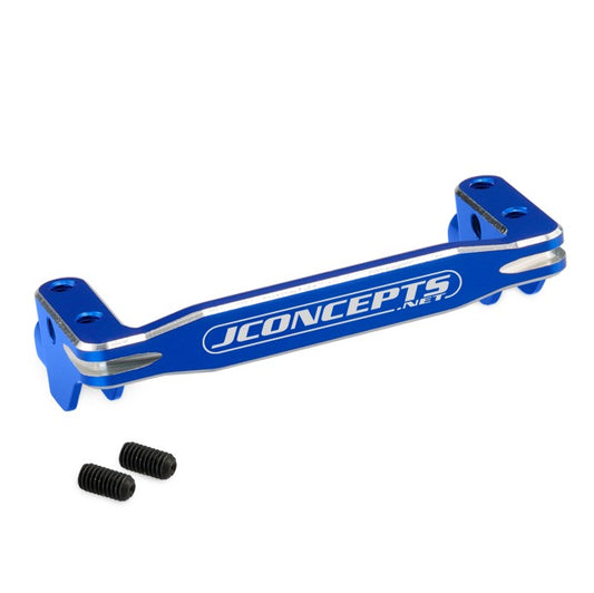 Jconcepts RC10B7 T6.4, SC6.4 B6.4 Servo mount brace Aluminum Blue