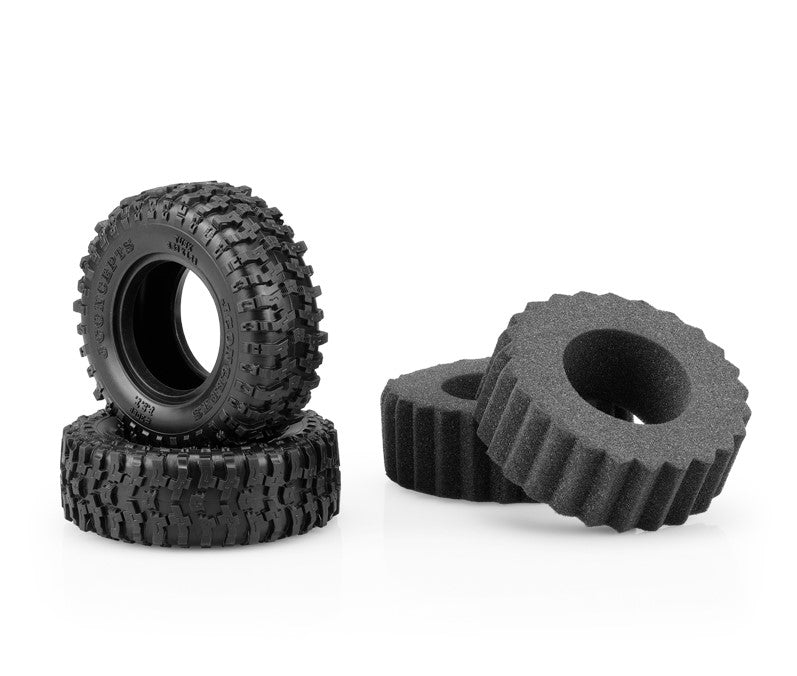 JConcepts Tusk Scale Country 1.9" Class 1 Crawler Tires 3.93" Green (2)