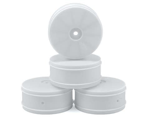 JConcepts 9.5mm Hex Bullet 60mm 4WD Front Buggy Wheels (4) Associated B44.2 White