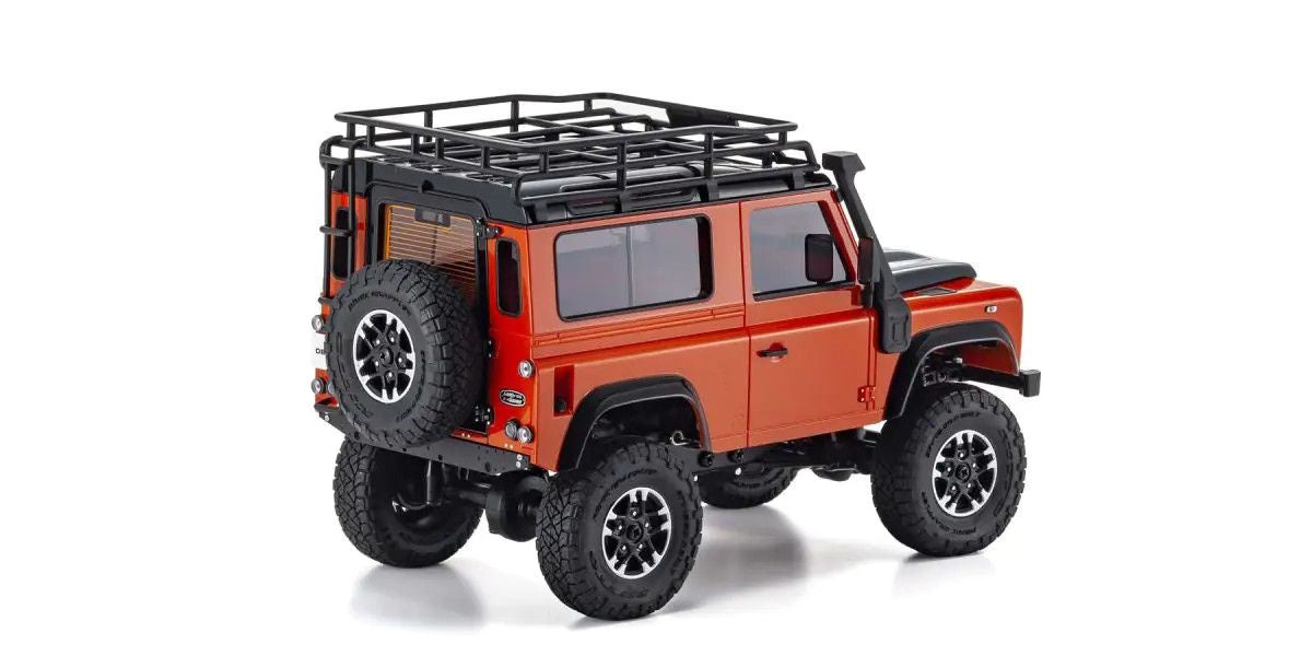 Kyosho 32531MO MINI-Z 4x4 Ready Set Land Rover Defender 90 Adventure Phoenix Ora