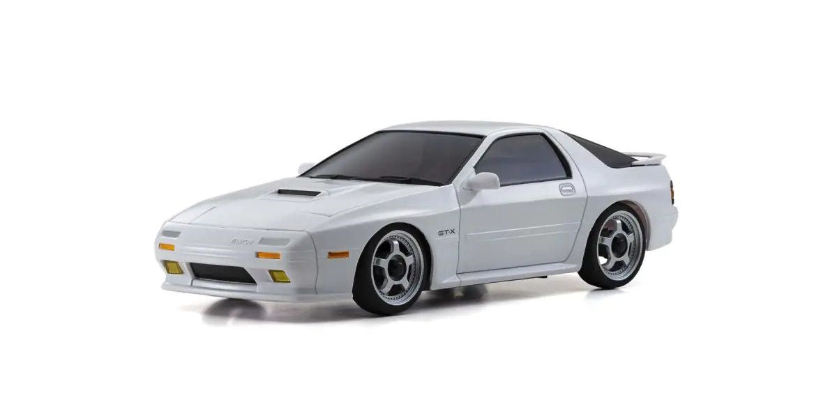 Kyosho KYO32634W Mini-Z AWD Mazda Savanna RX-7 FC3S White