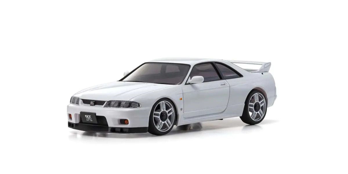 Kyosho MINI-Z AWD NISSAN SKYLINE GT-R V.Spec (R33) w/LED/Gyro unit - White