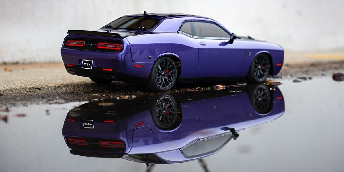 Kyosho KYO34415T1C Fazer MK2 2015 Purple Dodge Challenger 1/10 Readyset