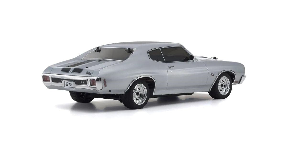 Kyosho 1/10 EP Fazer Mk2 1970 Chevy Chevelle SS 454 LS6, Cortez Silver - RTR