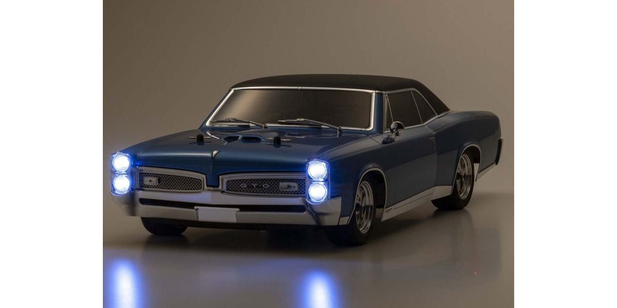 Khosho KYO34431T2 Fazer Mk2 FZ02 1967 Pontiac GTO, Tyrol Blue, 1/10 Electric 4WD