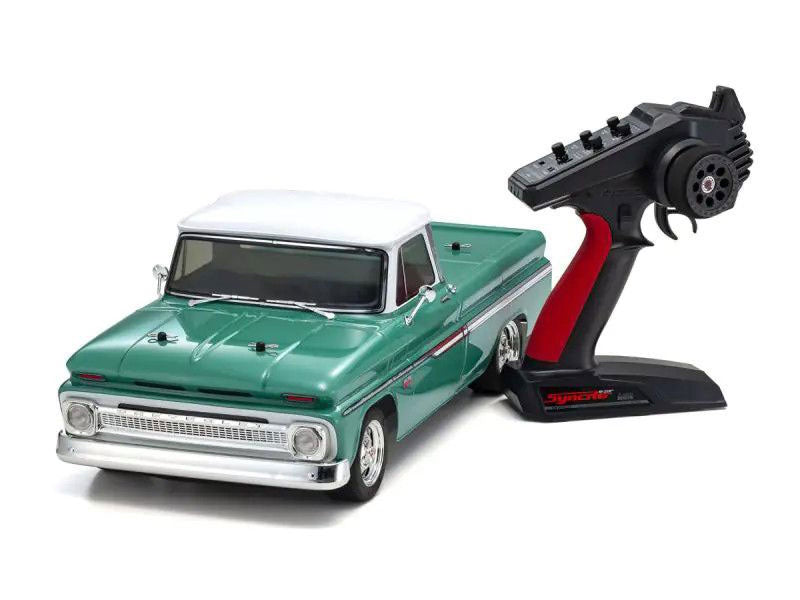 Kyosho KYO34435T1 EP Fazer Mk2 FZ02L 1966 Chevy Fleetside ReadySet - Green