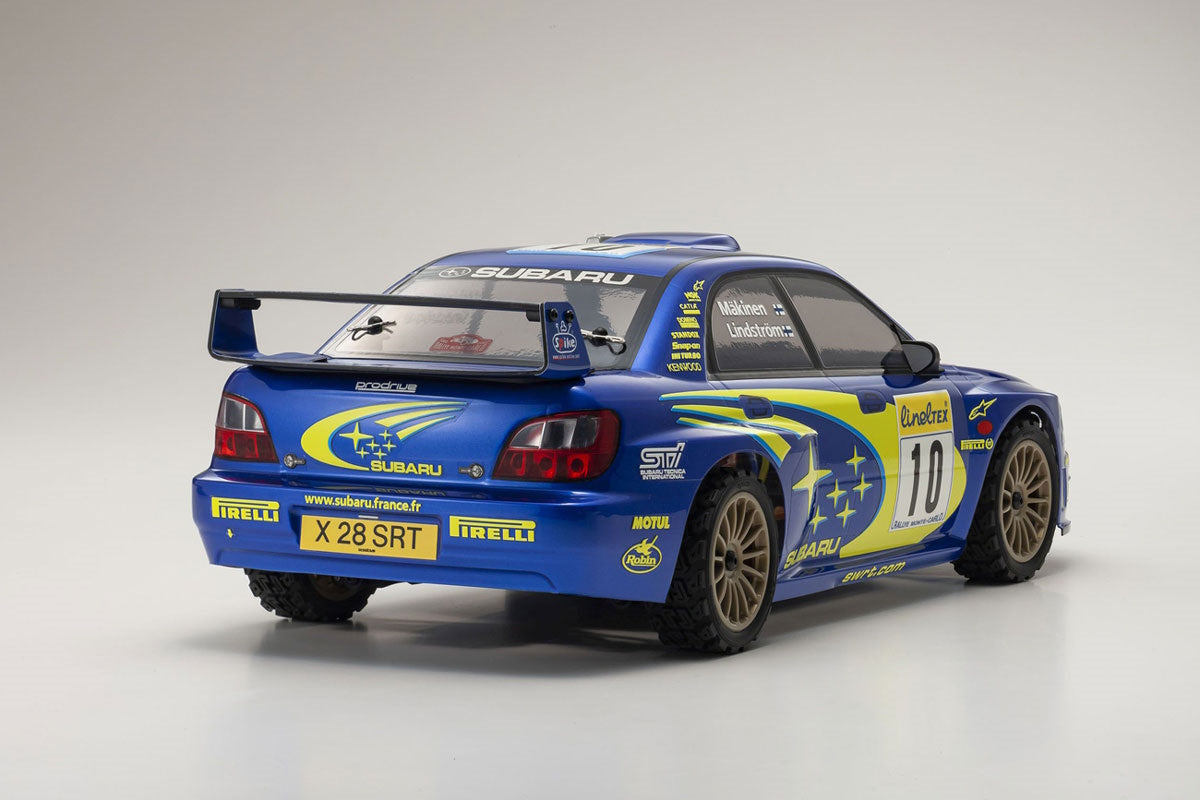 Kyosho KYO34481T1  1/10 2002 Subaru Impreza WRC Fazer Mk2 FZ02-R Readyset