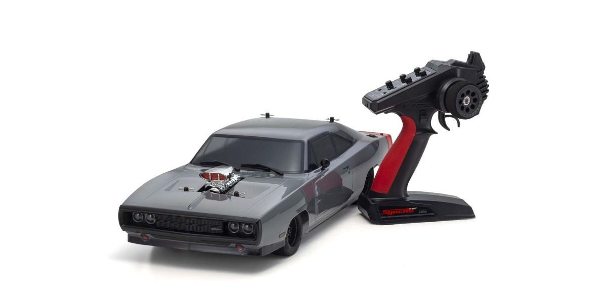 Kyosho 1/10 Fazer MK2 1970 Dodge Charger 4x4 Brushless Electric Touring RTR, Gray