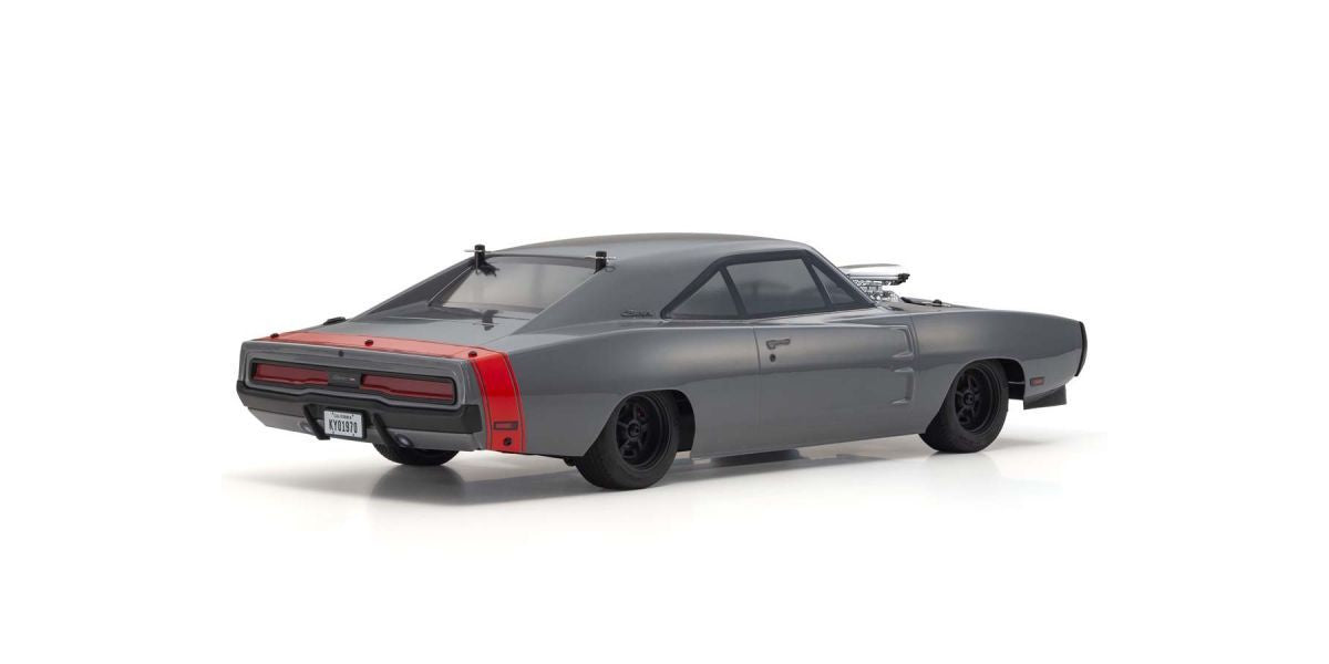 Kyosho 1/10 Fazer MK2 1970 Dodge Charger 4x4 Brushless Electric Touring RTR, Gray