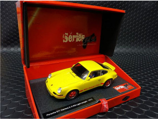 Le Mans Miniatures 1973 Porsche 911 Carrera Road Version Yellow 1/32 Slot Car