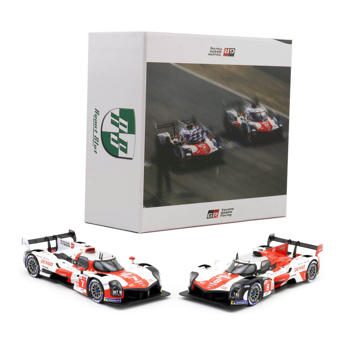 Avant Slot Toyota GR010 Hybrid #7 & #8 2021 Le Mans 1/32 Slot Car Twin Pack