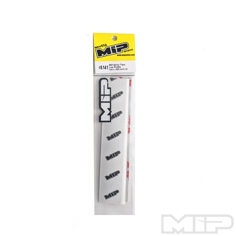 MIP 5141 Servo Tape, Low Profile 1 x 6 x .025 inch (3) - PowerHobby