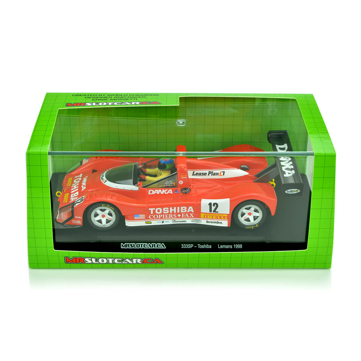 MRSLOTCAR Ferrari 333 SP Le Mans 1998 MR 1/32 Slot Car MR1064 for Slot.it Scalextric