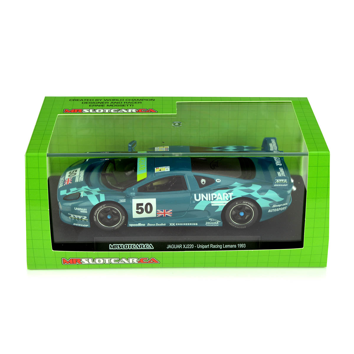 MRSLOTCAR Jaguar XJ220 Le Mans 1993 MR 1/32 Slot Car MR1082 for Slot.it Scalextric