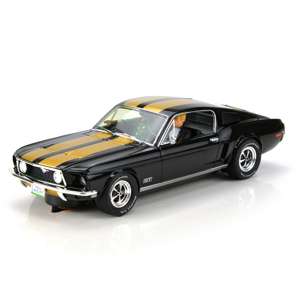 Pioneer 1968 Ford Mustang Fastback GT 1/32 Slot Car for Scalextric DPR P150