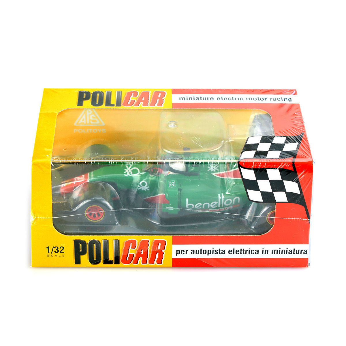 Policar Monoposto GEMS Formual F1 Euroracing 185T 1/32 Slot Car CAR07A