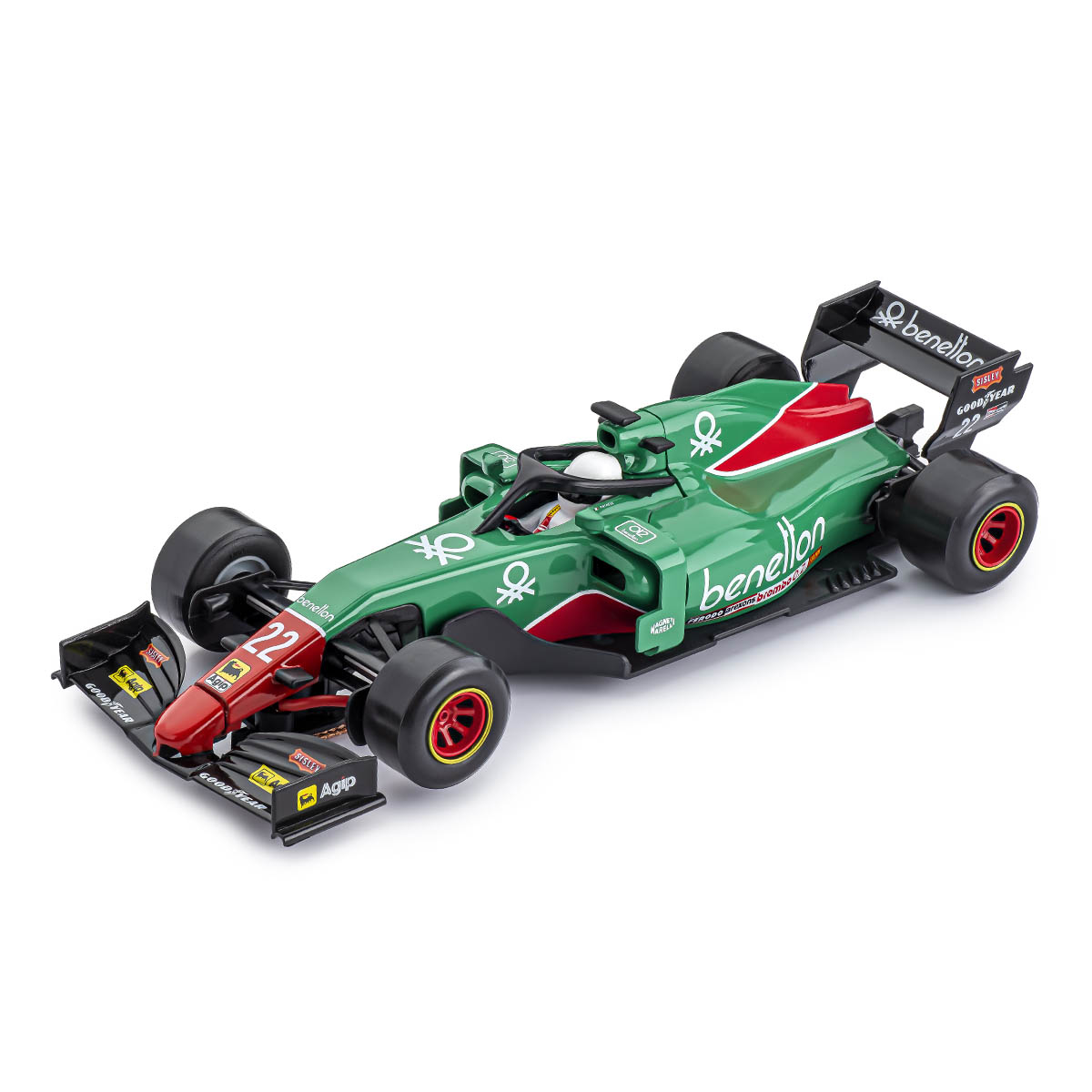 Policar Monoposto GEMS Formual F1 Euroracing 185T 1/32 Slot Car CAR07A